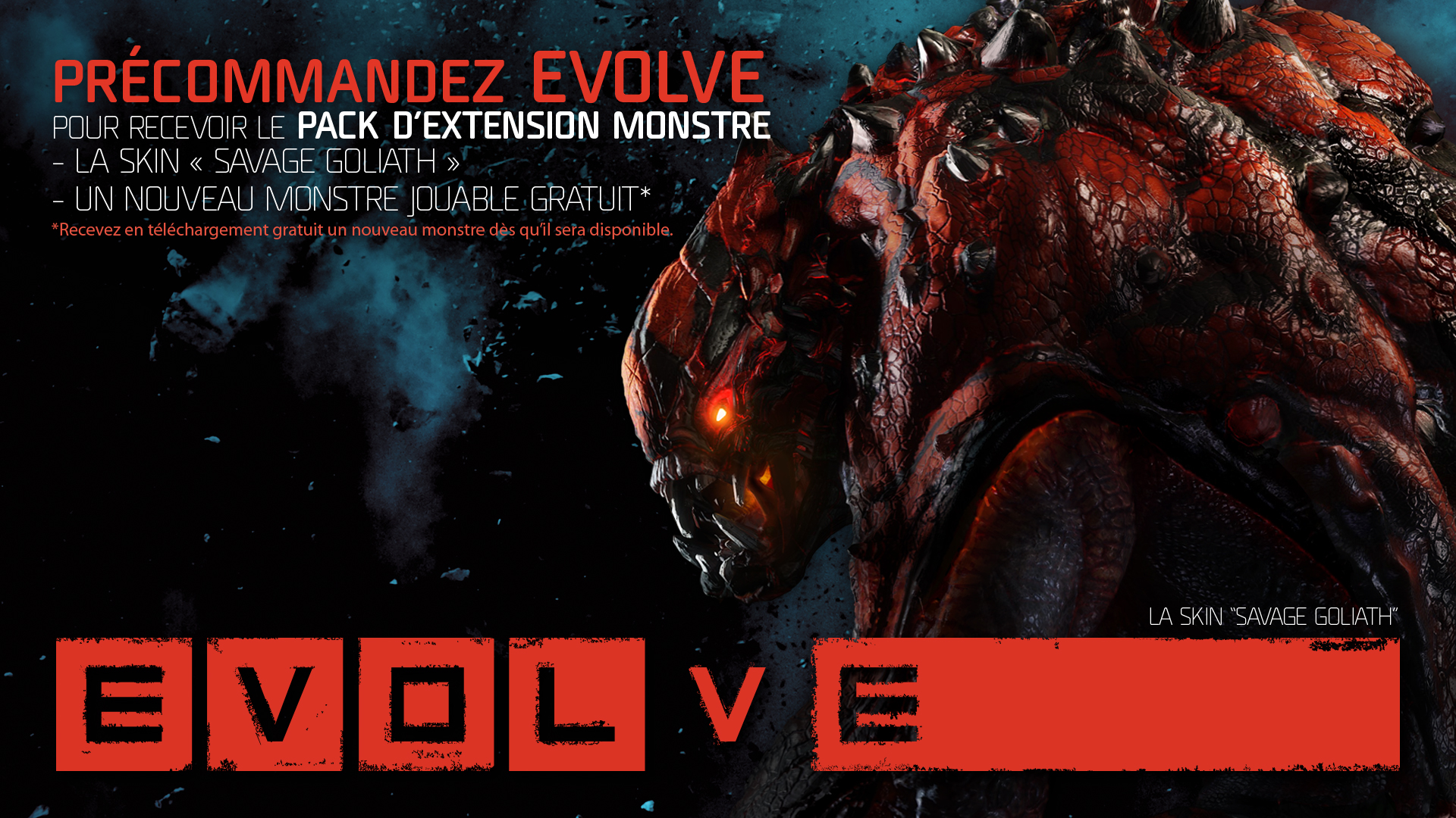 Evolve bonus de pre?commande