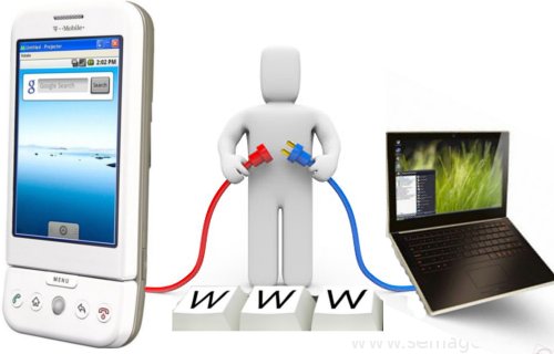 partage connexion PC-android