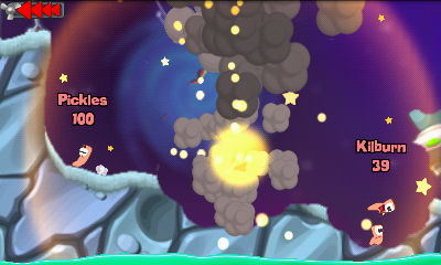 Worms explosion