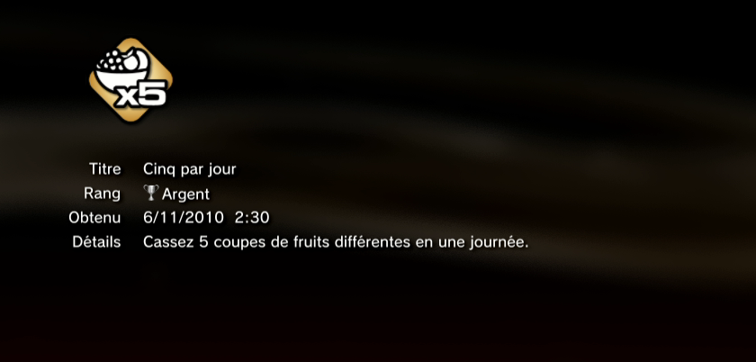 007 blood stone trophees MASQUES PS3 PS3GEN 02