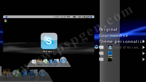 Choisir un Theme pour PSP