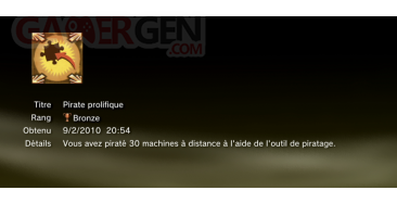 Bioshock 2 trophees bronze 17