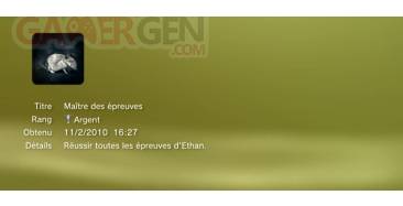 Heavy Rain trophees caches argent 1