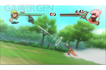 Naruto Ultimate Ninja Storm 2  comparaison PS3 Xbox 360  (10)