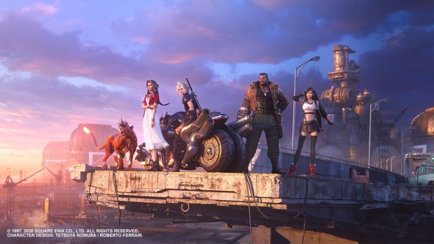 Final Fantasy VII Remake 07 02 2020 screenshot key art fond &eacute;cran wallpaper