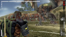 Metal-Gear-Solid-Peace-Walker-niveau-bonus-Monster-Hunter-wyverns-felyne014