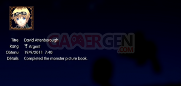 Agarest Generation of War Zero Trophées ARGENT 08