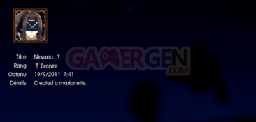 Agarest Generation of War Zero Troph&eacute;es BRONZE 14
