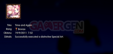 Agarest Generation of War Zero Trophées MASQUES 03