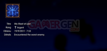 Agarest Generation of War Zero Trophées MASQUES 11