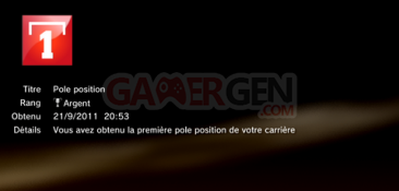 Formula 1 - F1 - trophees - ARGENT -  1