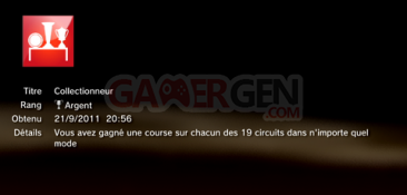 Formula 1 - F1 - trophees - ARGENT -  5