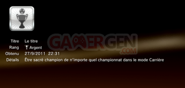 FIFA 12 - Trophées - ARGENT 10