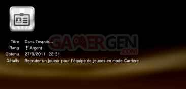 FIFA 12 - Trophées - ARGENT 12