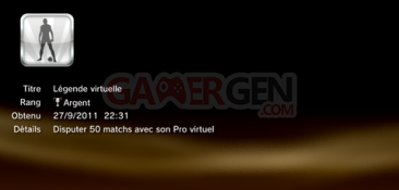 FIFA 12 - Trophées - ARGENT 13