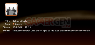FIFA 12 - Troph&eacute;es - BRONZE 16