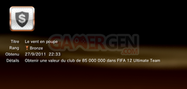 FIFA 12 - Troph&eacute;es - BRONZE 22