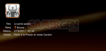 FIFA 12 - Troph&eacute;es - BRONZE 25