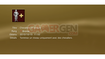 history great battle medieval ps3 trophees MASQUES 02