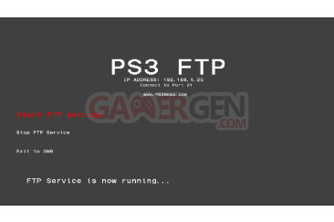 FTP PS3 3