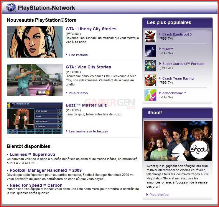 PSN-GTA-LCS-VCS