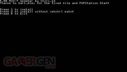 5.00 M33-7 unofficial updater 005