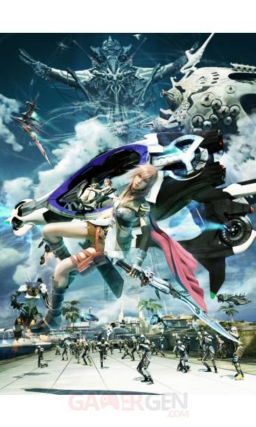 FFXIII_Final_Fantasy_XIII lightningblueart