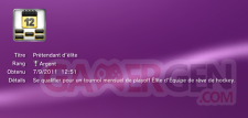 NHL 12 Trophées ARGENT 12