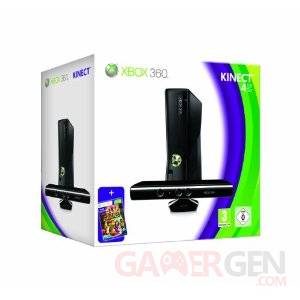 bundle xbox 360 4 go+ kinect