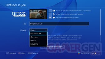 PS4 Tuto Ustream Twitch HD diffusion 30.04.2014  (5)