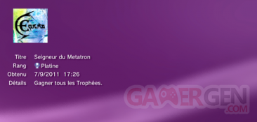 El Shaddai Troph&eacute;es PLATINE 1