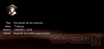 Bleach soul resurreccion trophees MASQUES 20