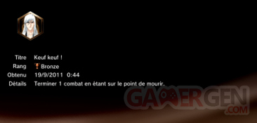 Bleach soul resurreccion trophees MASQUES 22
