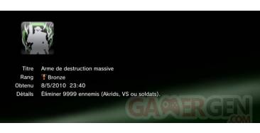Lost Planet 2 trophee masque cache bronze 10