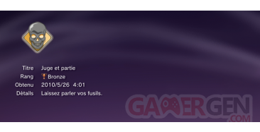 Alpha Protocol Trophees BRONZE 4