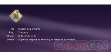 Alpha Protocol Trophees masques caches BRONZE 8