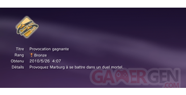 Alpha Protocol Trophees masques caches BRONZE 9