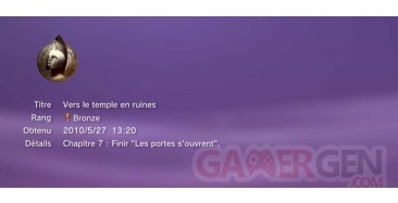 Le choc des titans trophees caches masques BRONZE 7