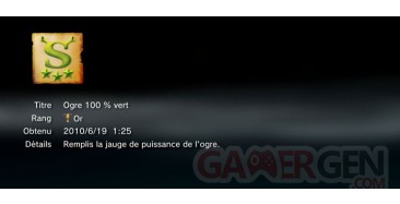 SHREK 4 Il etait une fin trophees or  1