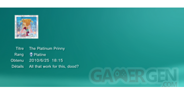 Trinity Universe trophees platine 1