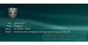 Transformers la guerre pour cybertron trophees argent 5