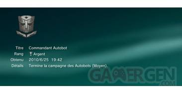 Transformers la guerre pour cybertron trophees argent 1
