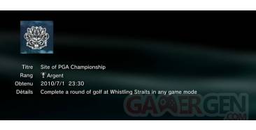 TIGER WOODS PGA TOUR 11 TROPHEES ARGENT   11
