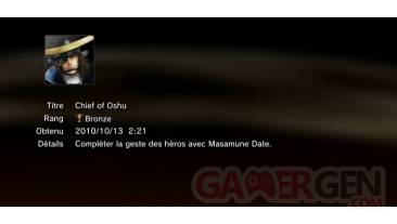 sengoku basara samurai heroes trophees bronze 4