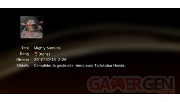 sengoku basara samurai heroes trophees bronze masques 7