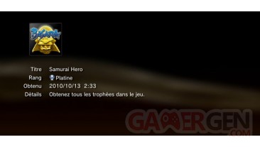 sengoku basara samurai heroes trophees platine masques 1