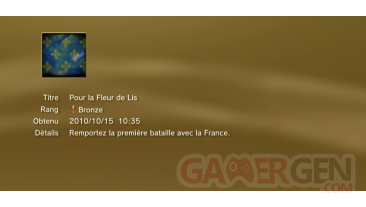 history great battle medieval ps3 trophees BRONZE 04