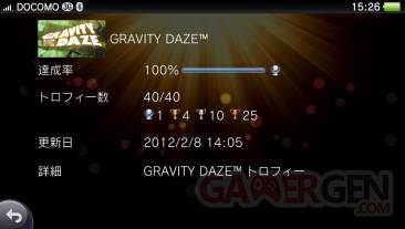 Gravity Rush Daze trophees 100 pour 100 08