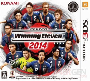 PES winninge eleven 2014 japon jaquette 3DS 08.10.2013.
