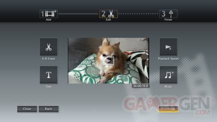 XMB Video Editor and Uploader Menu